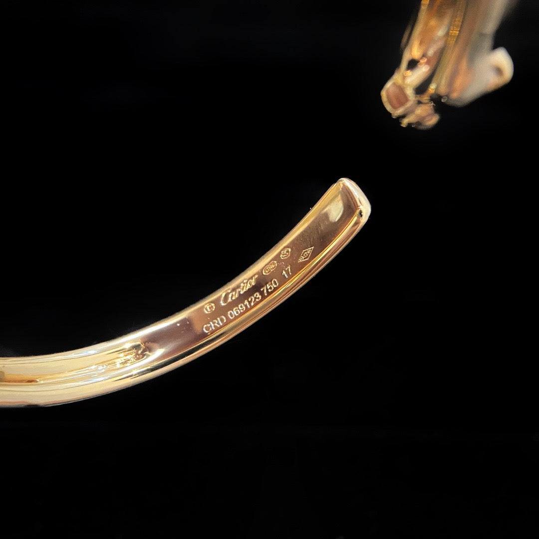 [Blue Tears Jewelry]PANTHERE OPEN BRACELET
