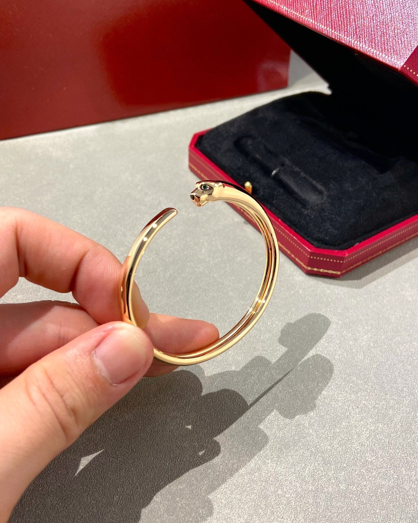 [Blue Tears Jewelry]PANTHERE OPEN BRACELET