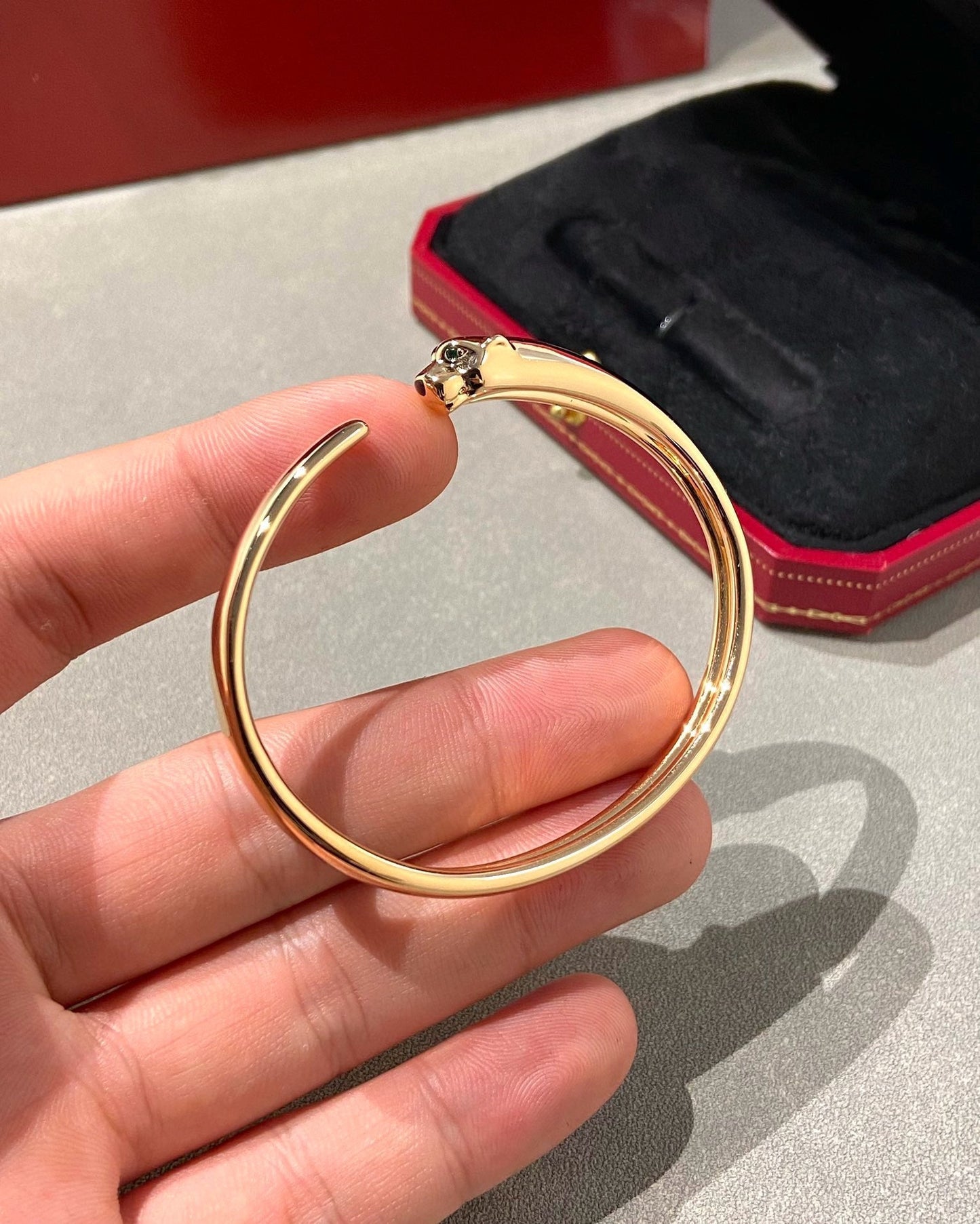 [Blue Tears Jewelry]PANTHERE OPEN BRACELET
