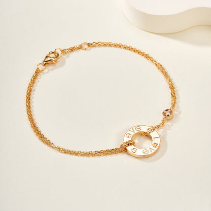 [Blue Tears Jewelry]LOVE BRACELET 2 DIAMOND