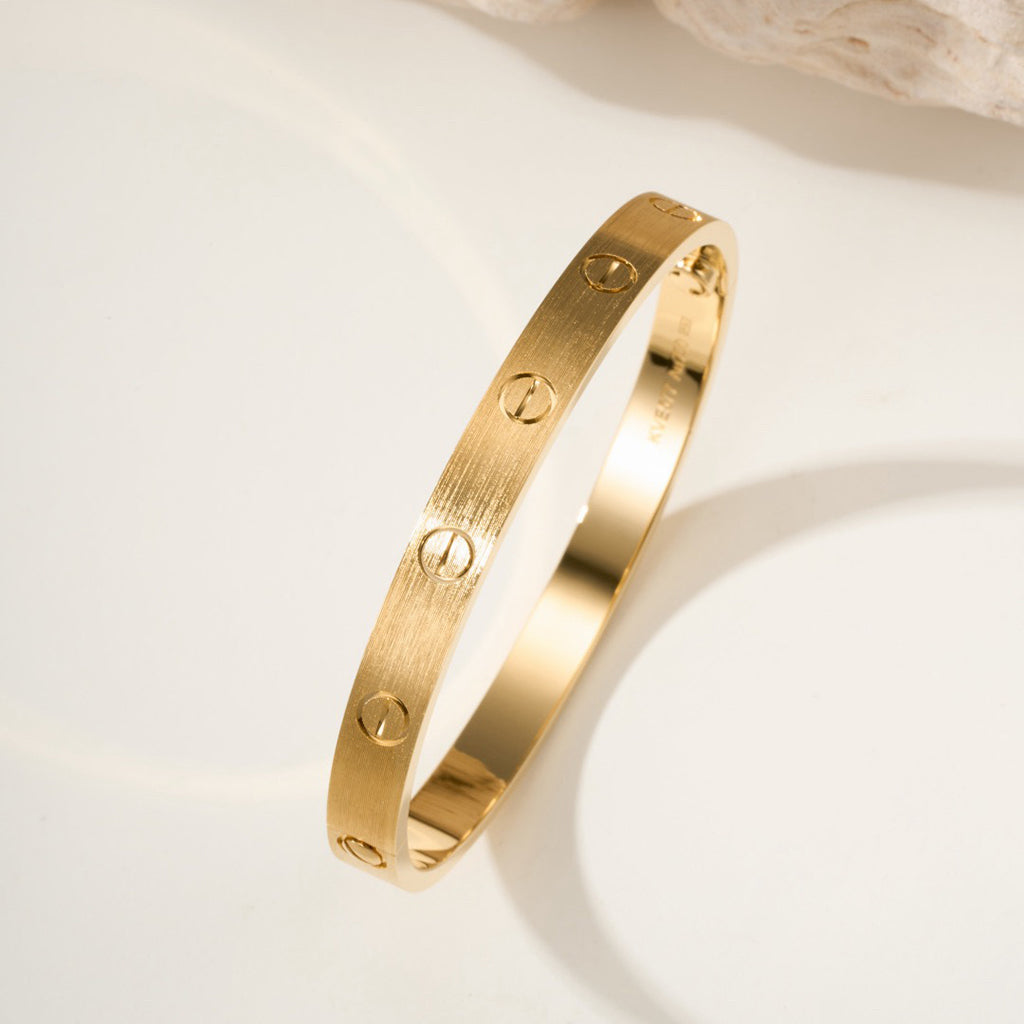 [Blue Tears Jewelry]LOVE BRACELET 6.1MM BRUSHED