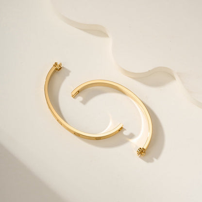[Blue Tears Jewelry]LOVE BRACELET 6.1MM BRUSHED