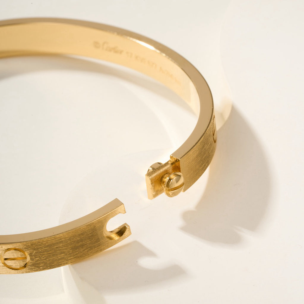 [Blue Tears Jewelry]LOVE BRACELET 6.1MM BRUSHED