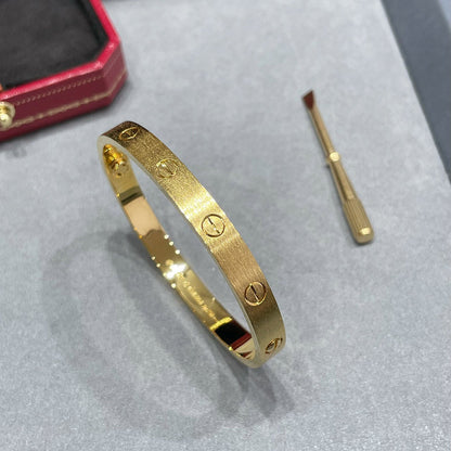 [Blue Tears Jewelry]LOVE BRACELET 6.1MM BRUSHED