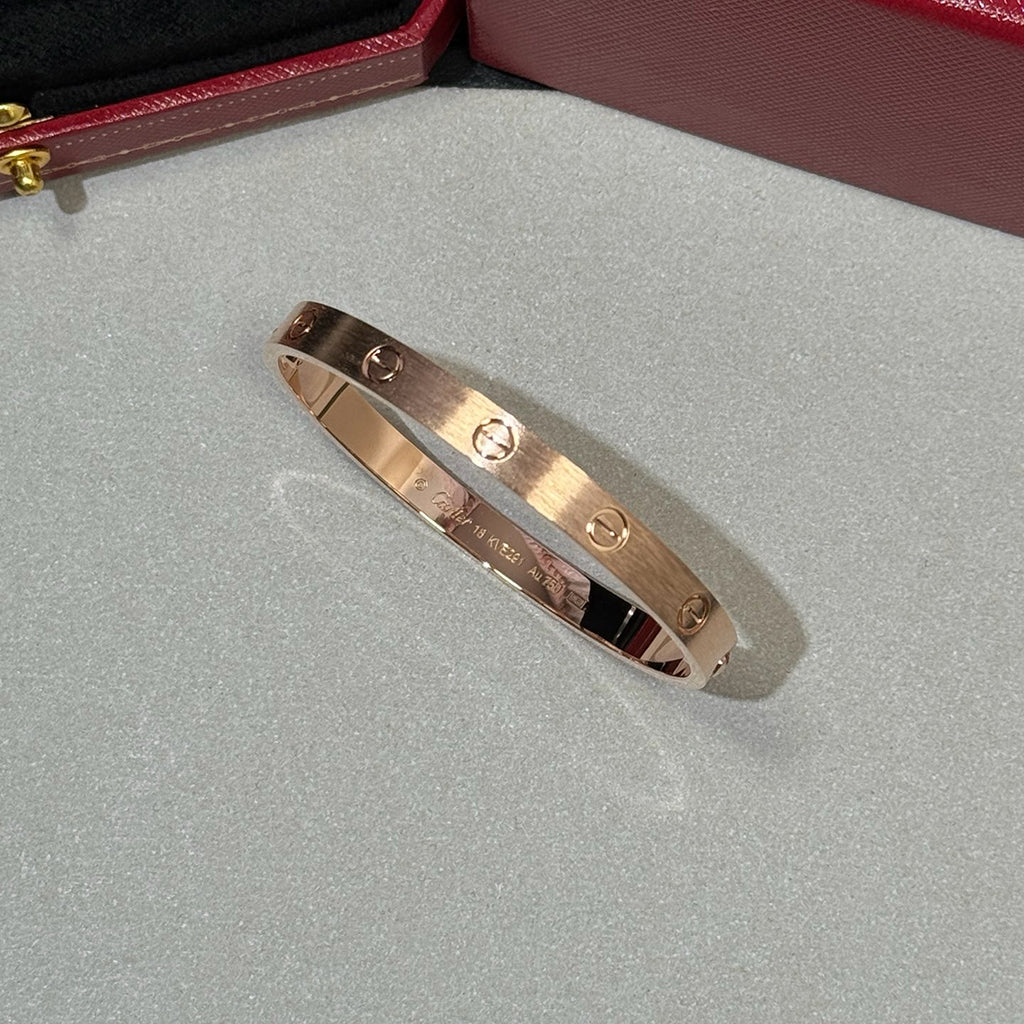 [Blue Tears Jewelry]LOVE BRACELET 6.1MM BRUSHED