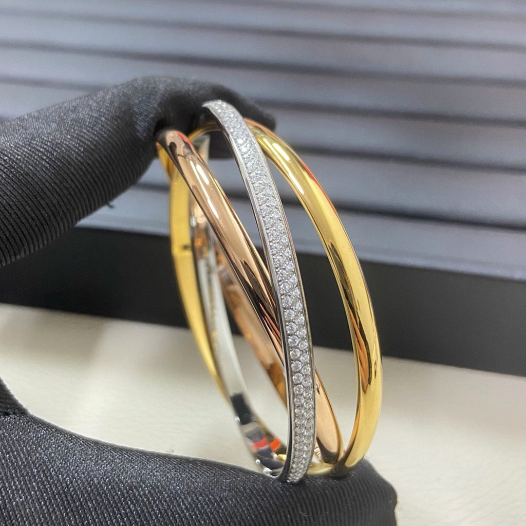 [Blue Tears Jewelry]TRINITY 2.8MM SMALL BRACELET