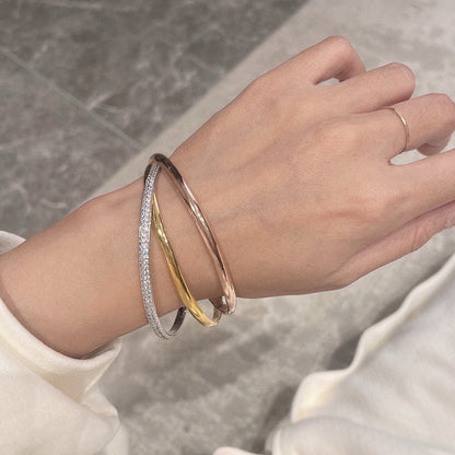 [Blue Tears Jewelry]TRINITY 2.8MM SMALL BRACELET