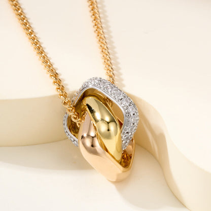 [Blue Tears Jewelry]TRINITY CUSHION NECKLACE COLLECTION