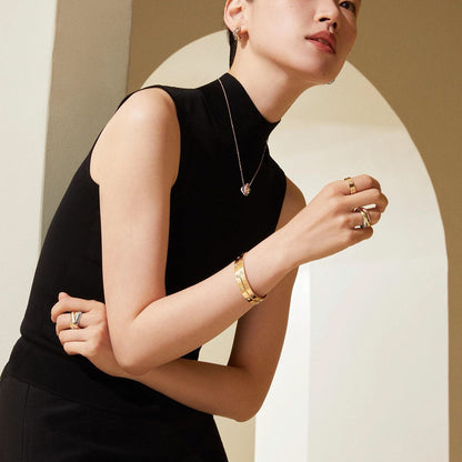 [Blue Tears Jewelry]TRINITY CUSHION NECKLACE COLLECTION