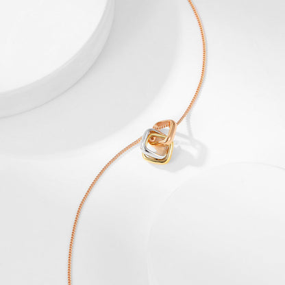 [Blue Tears Jewelry]TRINITY CUSHION NECKLACE COLLECTION