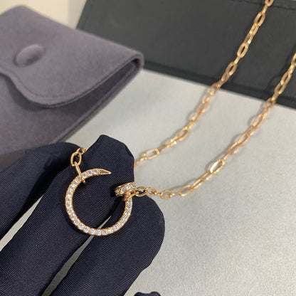 [Blue Tears Jewelry]JUSTE NECKLACE FULL DIAMONDS