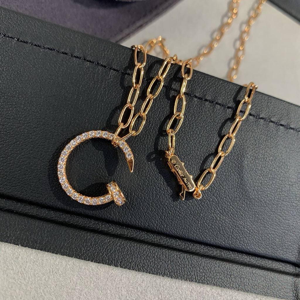 [Blue Tears Jewelry]JUSTE NECKLACE FULL DIAMONDS