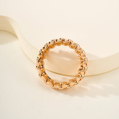 [Blue Tears Jewelry]CLASH 6.8MM DIAMOND MEDIUM RING