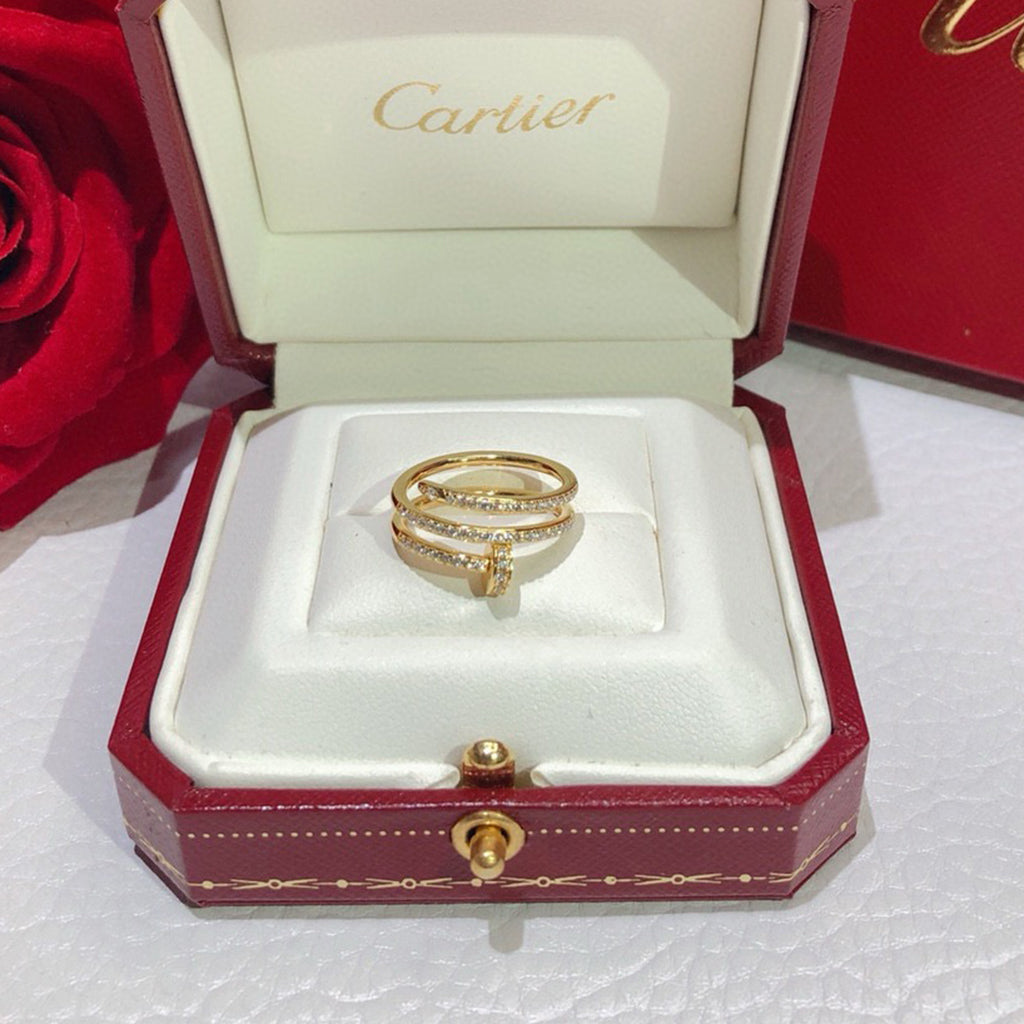[Blue Tears Jewelry]JUSTE RING 4.8MM FULL DIAMOND