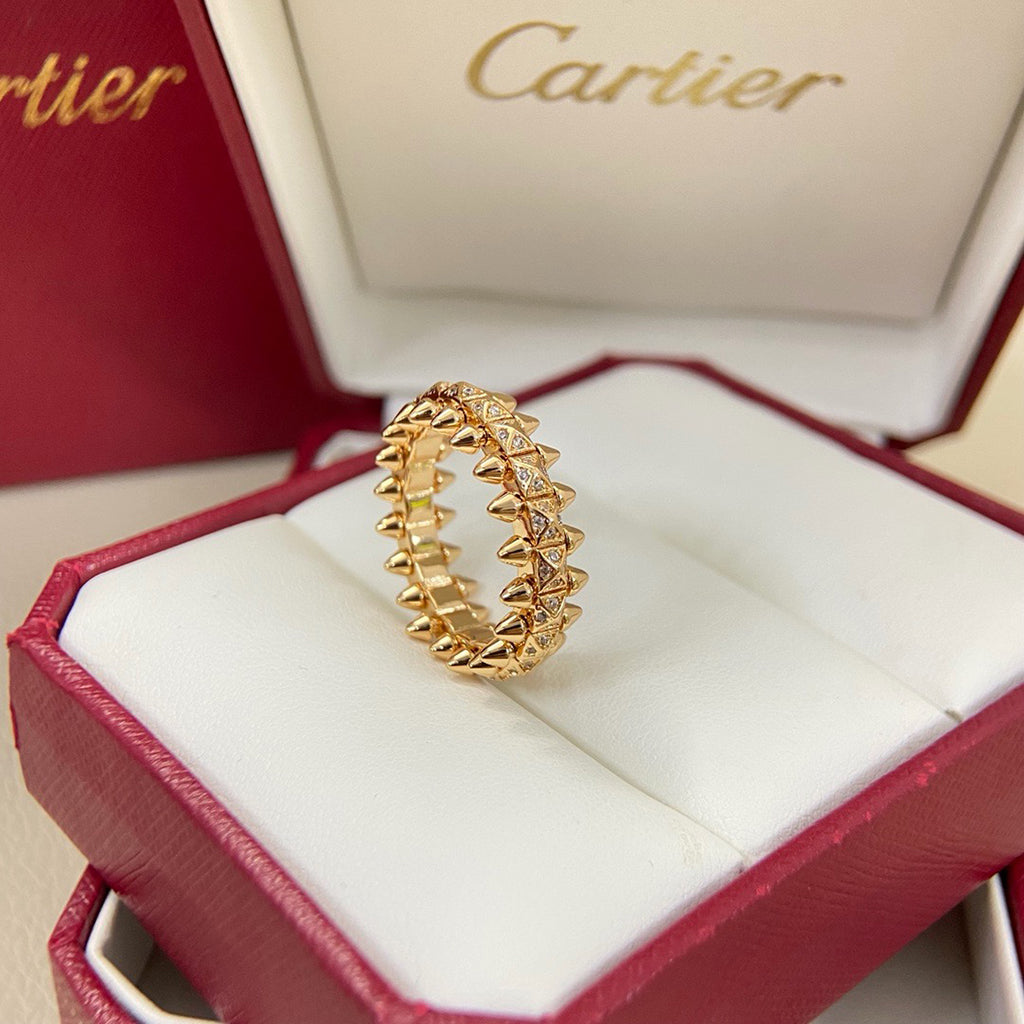[Blue Tears Jewelry]CLASH 6.4MM SMALL FULL DIAMOND RING