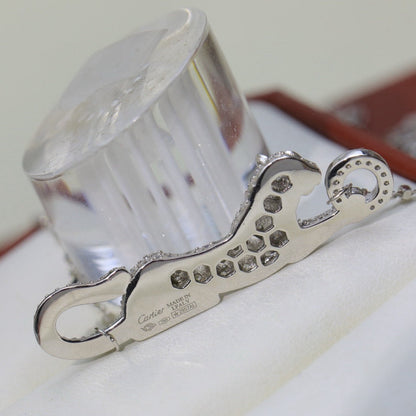 [Blue Tears Jewelry]PANTHERE PAVED DIAMOND NECKLACE