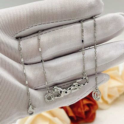 [Blue Tears Jewelry]PANTHERE FULL DIAMOND NECKLACE