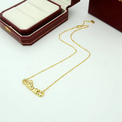 [Blue Tears Jewelry]PANTHERE FULL DIAMOND NECKLACE