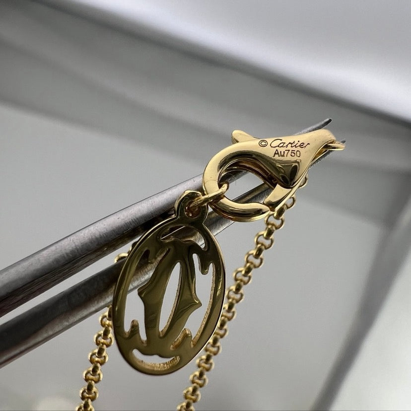 [Blue Tears Jewelry]PANTHERE FULL DIAMOND NECKLACE