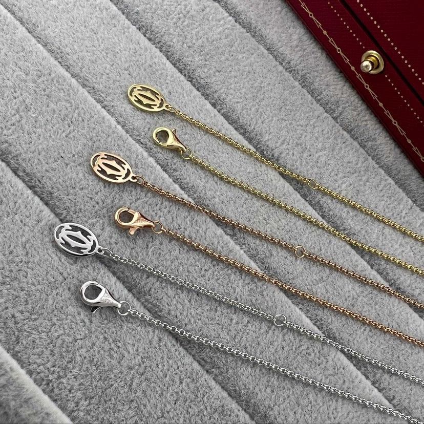 [Blue Tears Jewelry]PANTHERE FULL DIAMOND NECKLACE