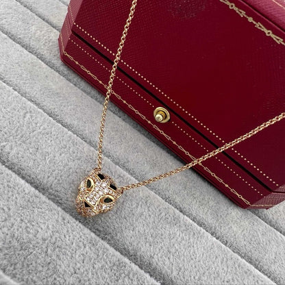[Blue Tears Jewelry]PANTHERE FULL DIAMOND NECKLACE
