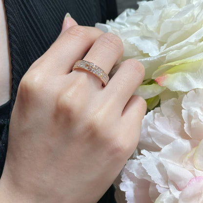 [BLUE TEARS]KELLY PINK GOLD DIAMOND RING