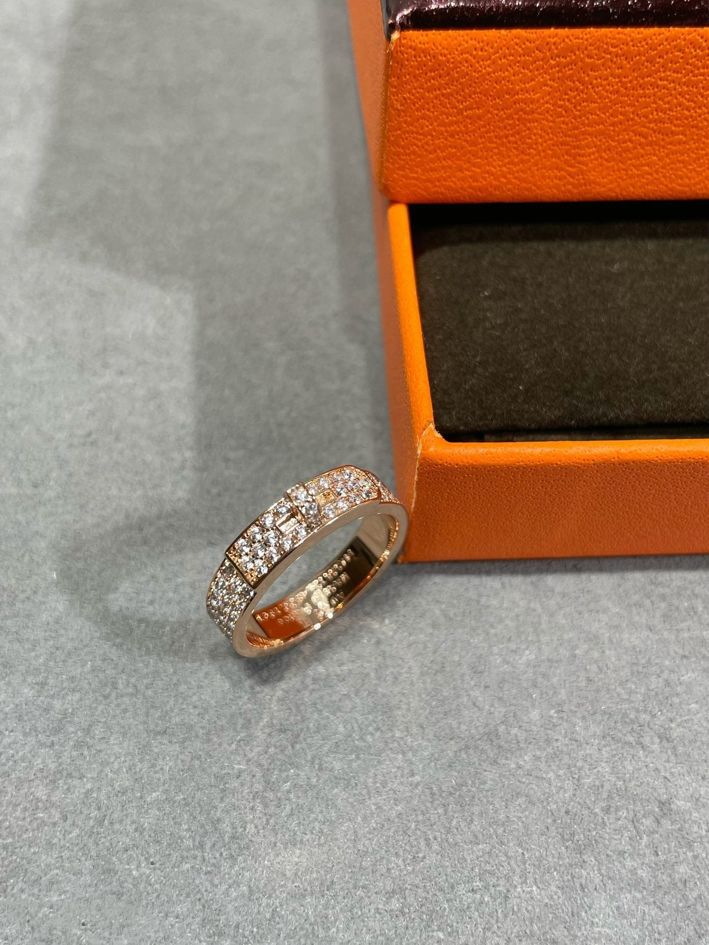 [BLUE TEARS]KELLY PINK GOLD DIAMOND RING