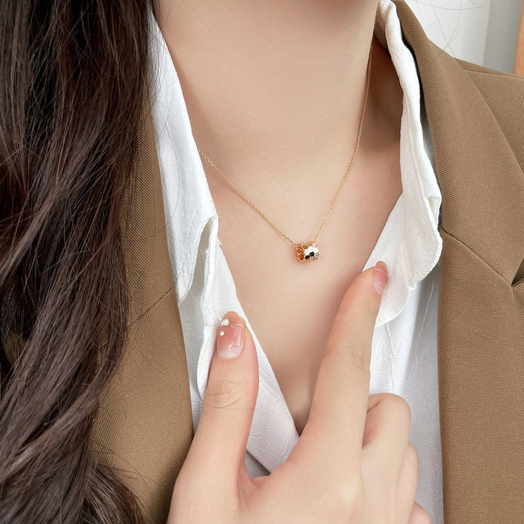 [BLUE TEARS]BEE MINI PEDANT DIAMOND NECKLACE