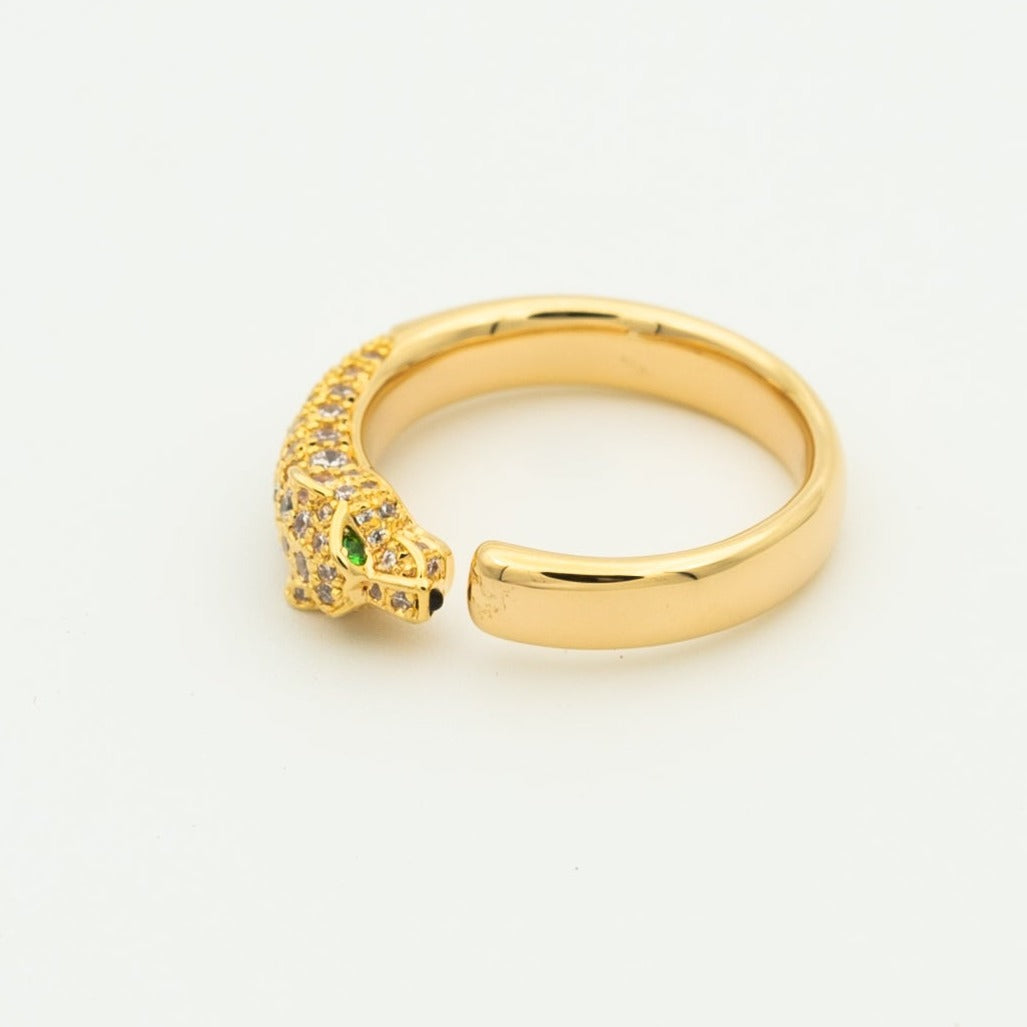 [BLUE TEARS]PANTHERE RING DIAMOND 7.3MM