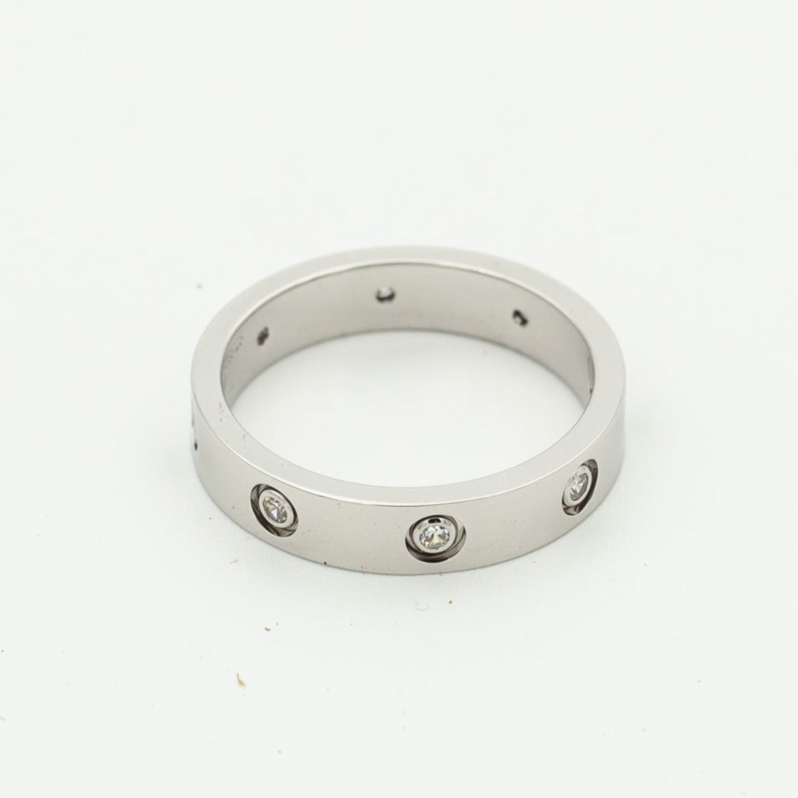 [BLUE TEARS]LOVE RING 3.6MM 8 DIAMONDS