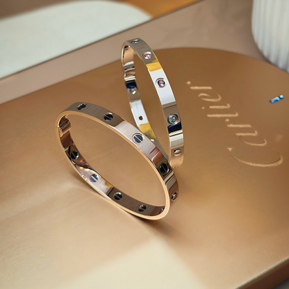 [Blue Tears Jewelry]2026 RAINBOW LOVE BRACELET 6.1MM  10 DIAMONDS