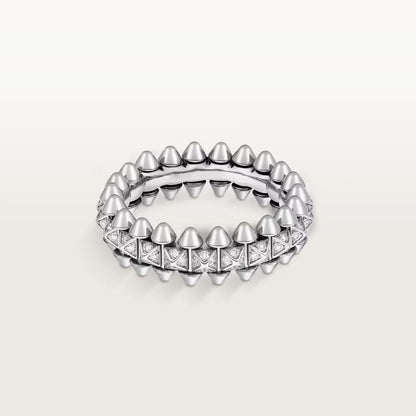 [Blue Tears Jewelry]CLASH 6.4MM SMALL FULL DIAMOND RING