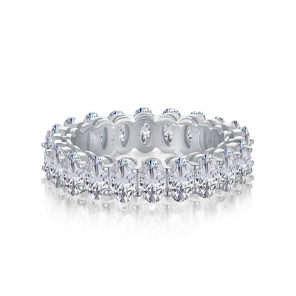 [Nova Jewelry]Ornate Oval Cut Tennis Ring