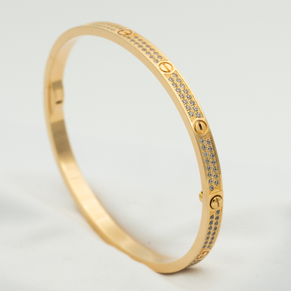 [BLUE TEARS]LOVE BRACELET 3.65MM DIAMOND-PAVED