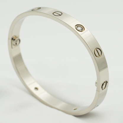 [BLUE TEARS]LOVE BRACELET 6.1MM 4 DIAMONDS