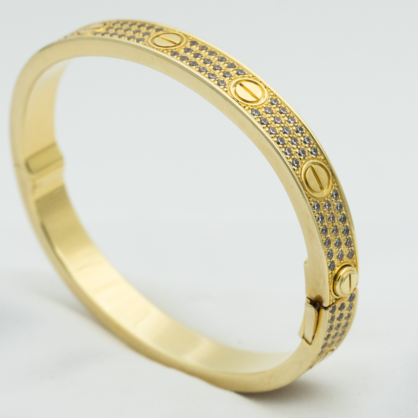 [BLUE TEARS]LOVE BRACELET 6.1MM DIAMOND-PAVED