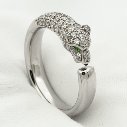 [BLUE TEARS]PANTHERE RING DIAMOND 7.3MM