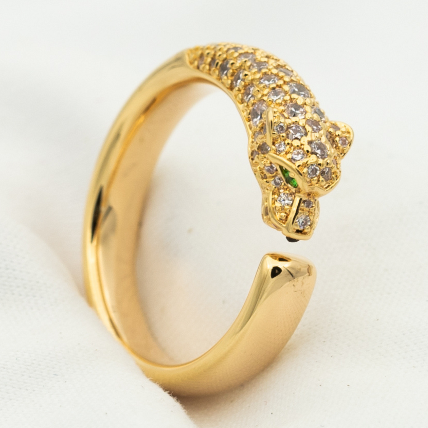 [BLUE TEARS]PANTHERE RING DIAMOND 7.3MM