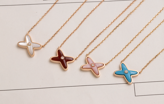 [BLUE TEARS]JEUX DE NECKLACE 1 DIAMOND