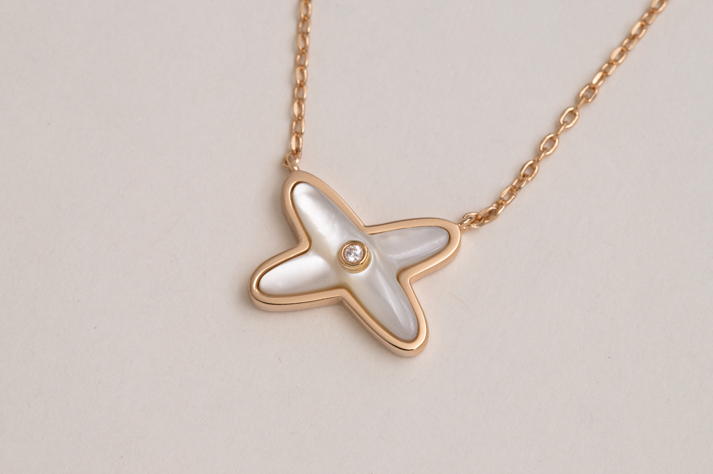 [BLUE TEARS]JEUX DE NECKLACE 1 DIAMOND