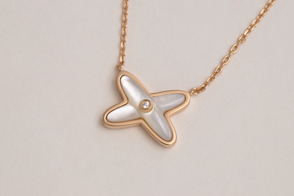 [BLUE TEARS]JEUX DE NECKLACE 1 DIAMOND
