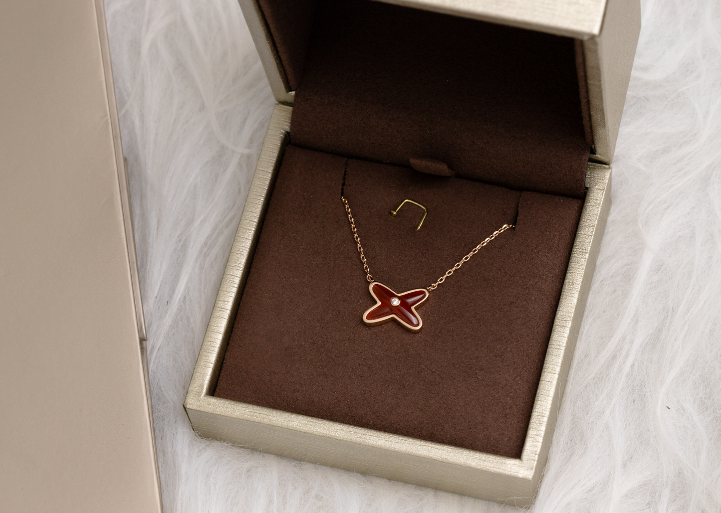 [BLUE TEARS]JEUX DE NECKLACE 1 DIAMOND