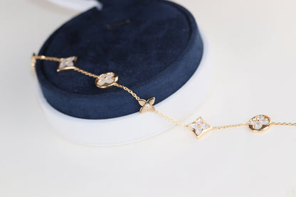 [BLUE TEARS]LEAF CLOVER BRACELET
