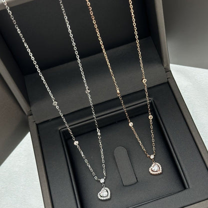 [Blue Tears Jewelry]JOY HEART DIAMOND NECKLACE