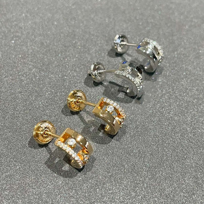 [Blue Tears Jewelry]MOVE ROMANE EARRINGS DIAMOND