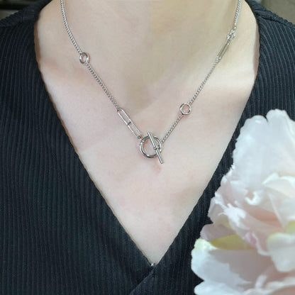 [BLUE TEARS]HM STERLING CHAINE D'ANCRE HEART