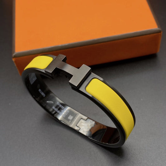 [BLUE TEARS]CLIC HM SO BLACK YELLOW BRACELET