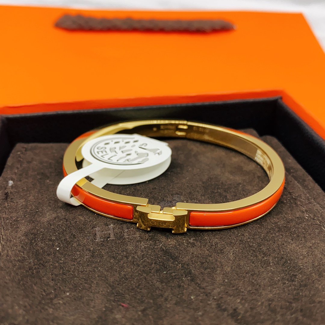 [BLUE TEARS]CLASSIC HM CLIC RED 8MM ENAMEL BRACELET