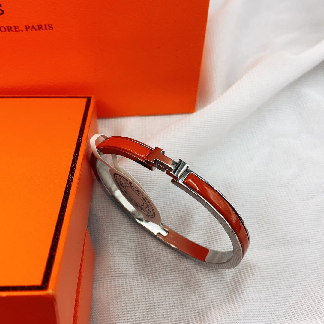 [BLUE TEARS]CLASSIC HM CLIC RED 8MM ENAMEL BRACELET