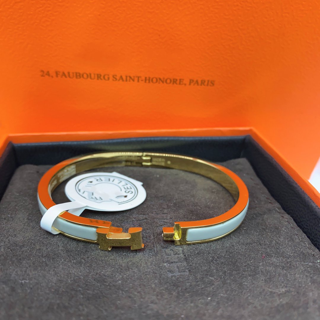 [BLUE TEARS]CLASSIC HM CLIC GREEN 8MM ENAMEL BRACELET